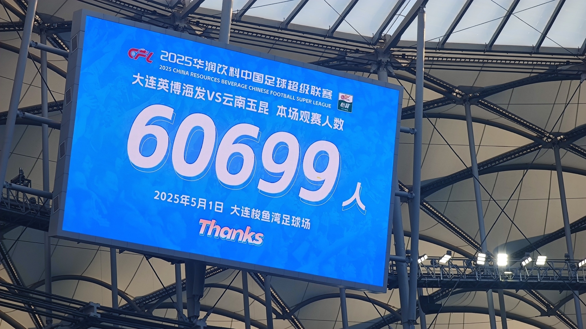 再次刷新纪录，大连英博成中超人气王